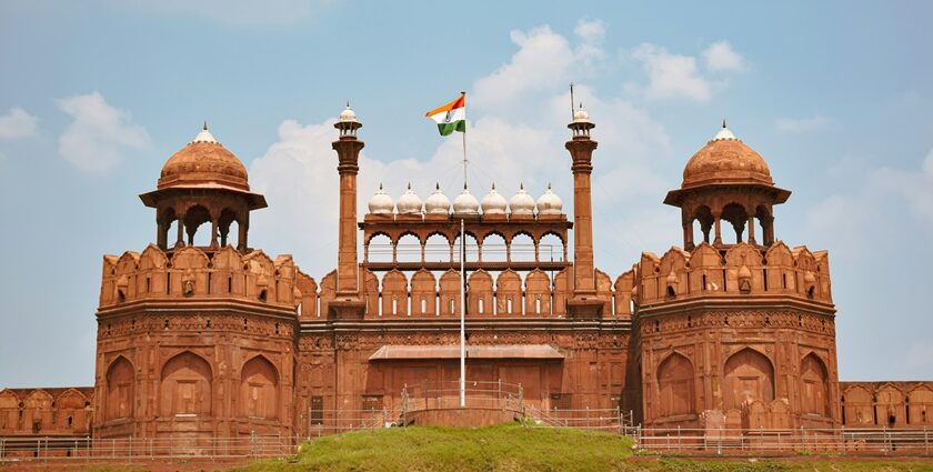 Red Fort is one of the top tourist attractions in Delhi on Monday and gives you a lesson in history