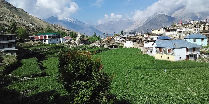 See the scenic views at Ribba, one of the places to visit in Kinnaur, Himachal Pradesh.