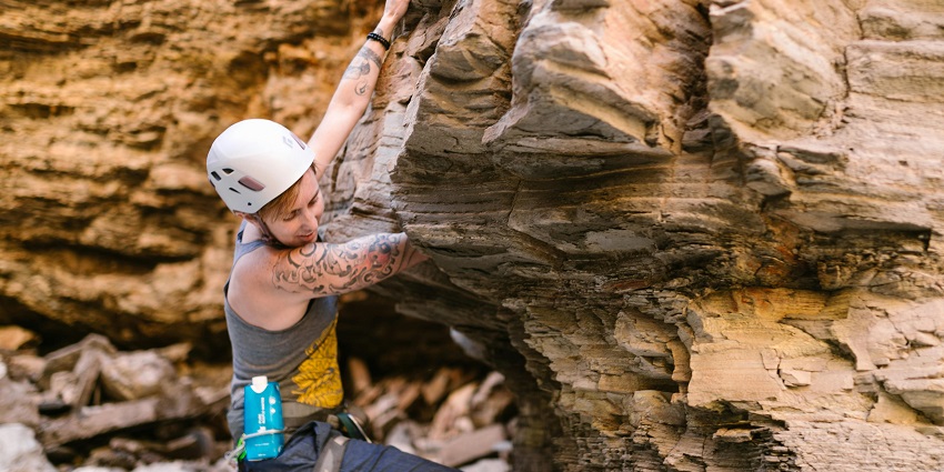 Take part in the rock climbing activities near the scenic waterfalls - Khor Fakkan Waterfalls