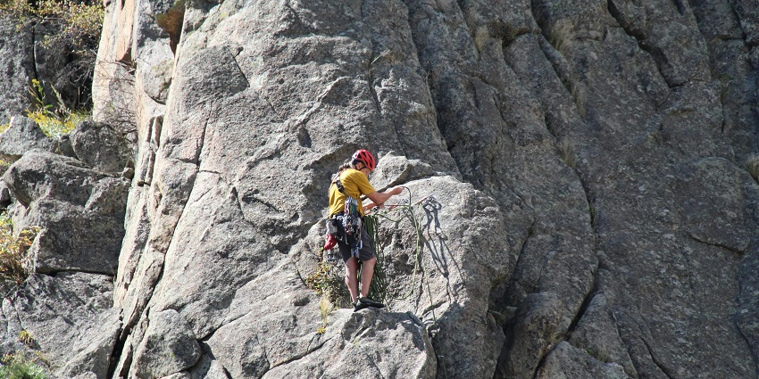 Rock climbing is one of the best adventure sports in Manali, Himachal Pradesh