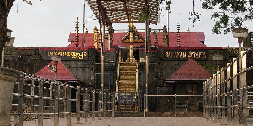 Sabarimala Temple is one of the most iconic and popular Kerala temples among pilgrims.