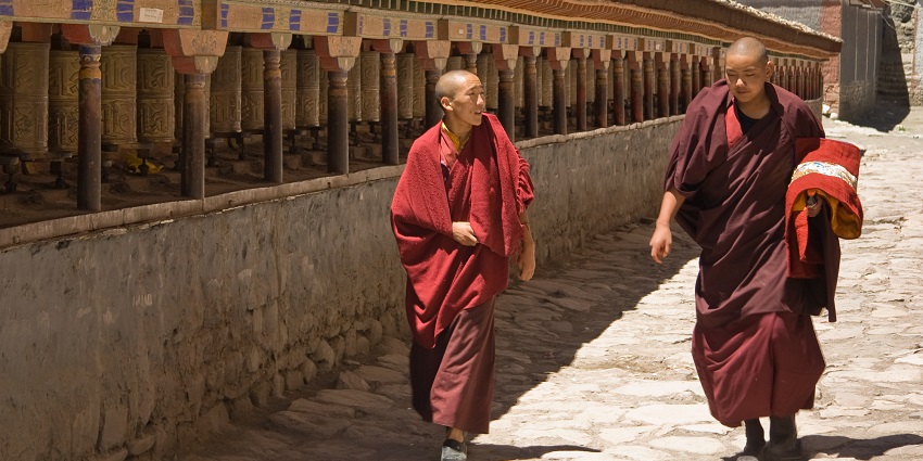 Sakya Monastery is one of the popular monasteries in Manali with intricate carvings.