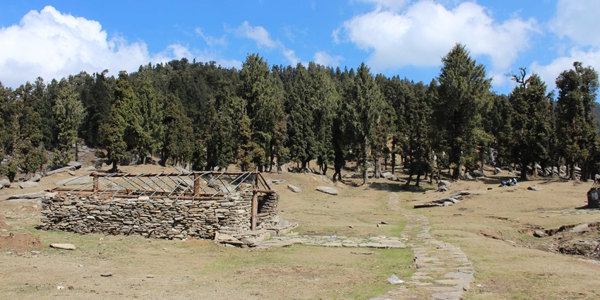 Shurdhar wildlife sanctuary covered and protected wildlife amidst the hills