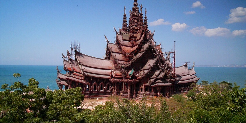 Sanctuary of truth near the Erawan museum is another gem preserving the history of Thailand