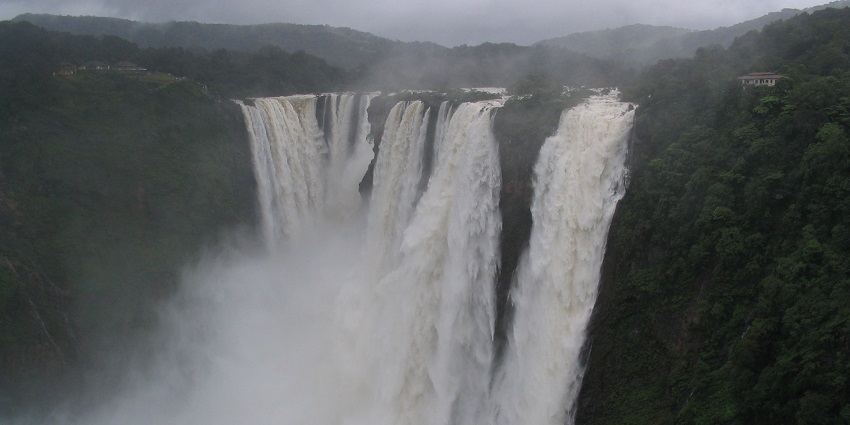 Sangay waterfalls in one of the most famous and tourist favourite waterfalls in Sikkim