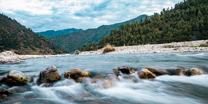 Sangti Valley is a picturesque landscape and charming village with terraced fields