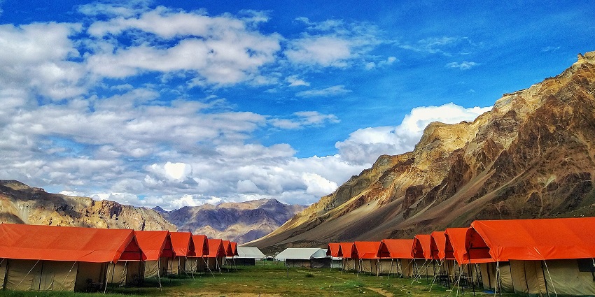 A mesmerising view of Sarchu, one of the scenic places to visit in Spiti in Himachal.
