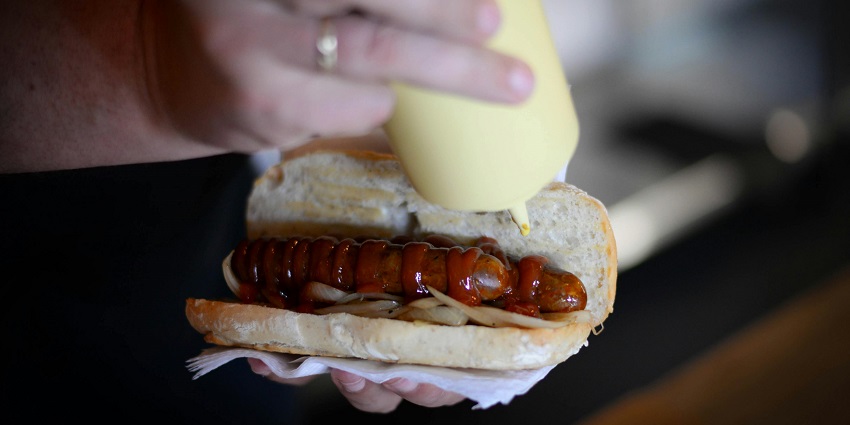 Sausage Bun is another grab-a-quick snack option for those in a rush for work.