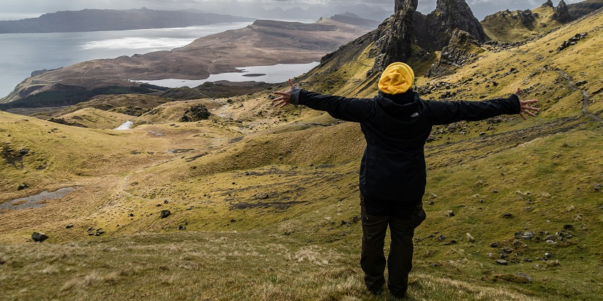 Scotland is another one of the places to visit in monsoon in the world with pleasant weather.