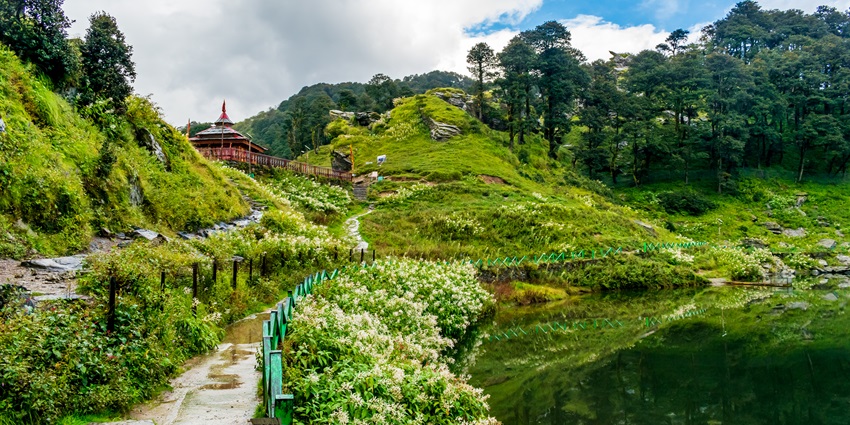 Sarosar lake of Jibhi, one of the off- beat places to visit in himachal in december