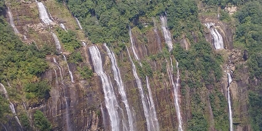 Seven Sisters Falls is a series of waterfalls and a highly popular tourist attraction.
