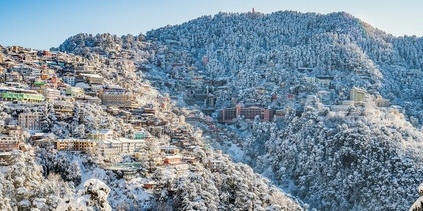Shimla is a scenic hill station with picturesque landscapes and colonial architecture