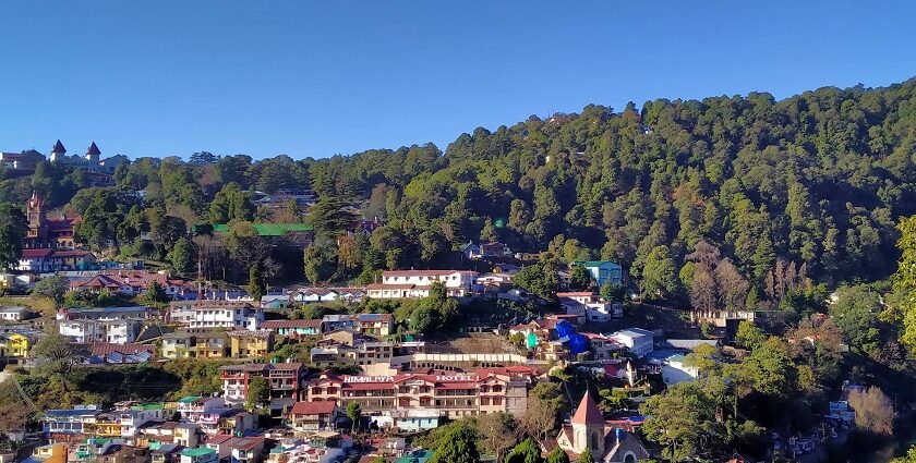 A panoramic view of Shimla with its exquisite beauty, scenic landscapes and cool climate