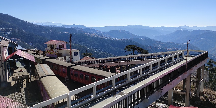 Shimla Railway Station is an accessible point for all tourists to reach the final destination.