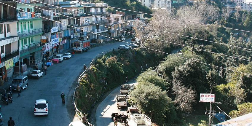 Image of Shoghi town 13 kms from Shimla city, Himachal Pradesh - places to visit near Solan