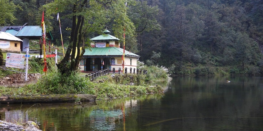 Snapshot of a beautiful Ganesh temple which is one of the oldest temples In Nagaland