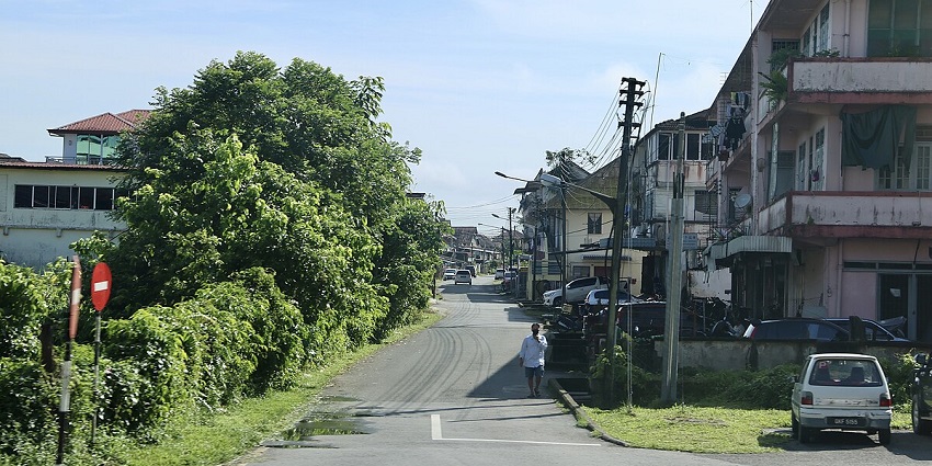 Residential area of the famous Sibu Island