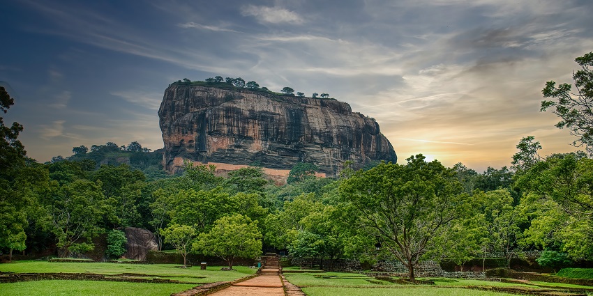Go on a hot air balloon ride in Sigiriya and enjoy scenic views of the rock fortress here