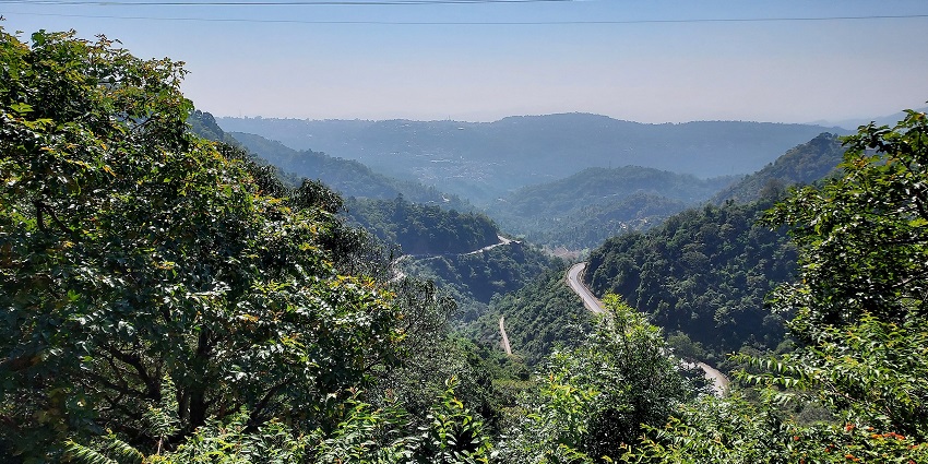 The Kamlah Fort location can be easily found via different mediums in Sirmaur district.