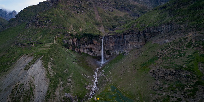 Sissu Waterfall is one of the most famous and breathtaking places to visit in keylong.