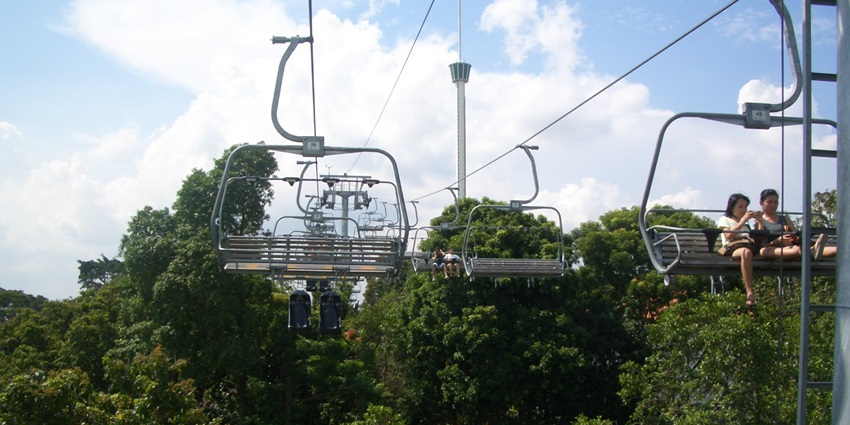 Partaking in Skyline Luge activity is one of the best things to do in Sentosa Island.