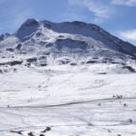 Rohtang pass is one the must places to visit in Manali in January with its snow covered hills