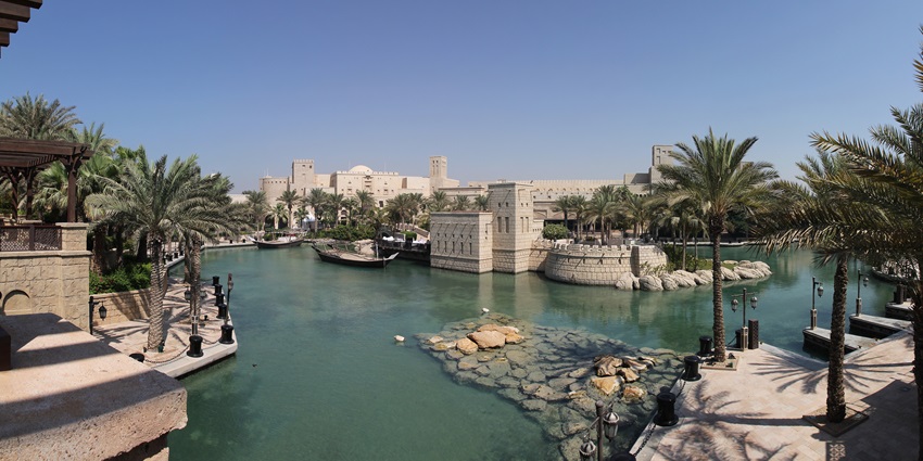 The most iconic place in Dubai the beautiful Souk Madinat Jumeirah--Shopping Places in Dubai