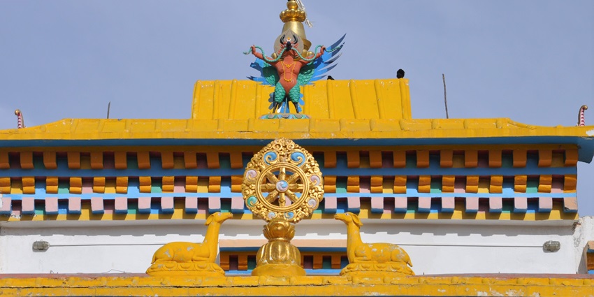Kungri Monastery—The oldest Vajrayana temple in India, Depicting pantheons of Vajrayana