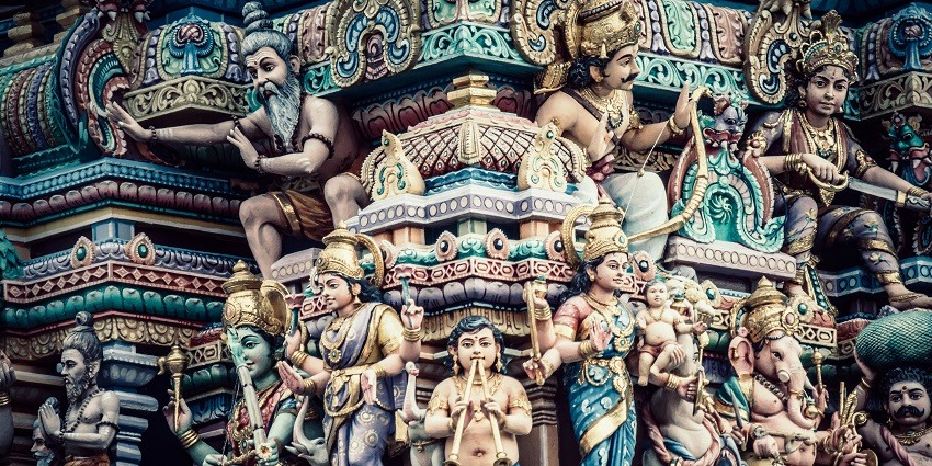 A view of Sri Kalyana Venkateswara Swamy Temple, a scenic abode near the Tirumala Temple.