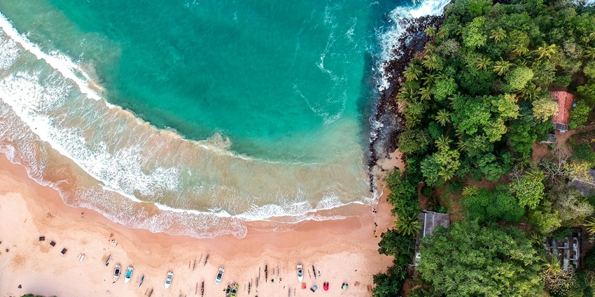 The best time to visit Sri Lanka is from December to April when the weather is soothing.