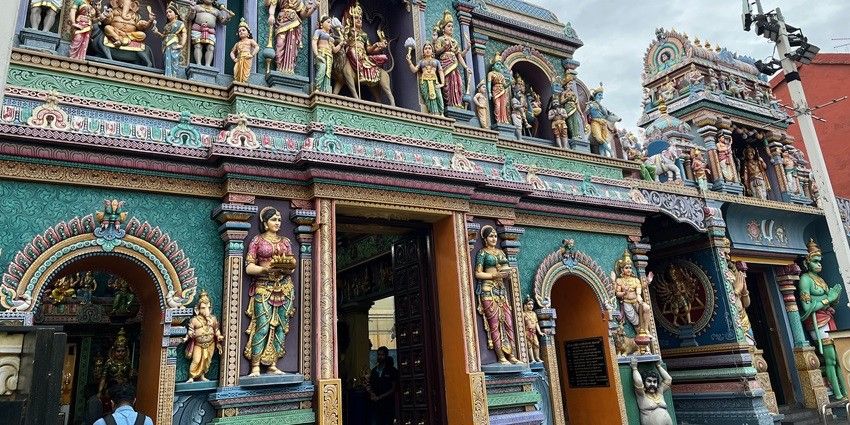 A Kaliamman Temple in Singapore