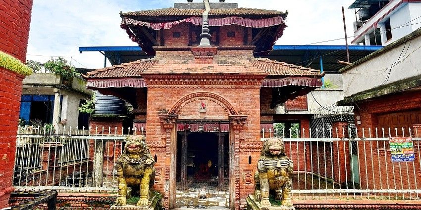 Sri Vinayaka Swamy Temple, one of the Ganesh Temples in Andhra Pradesh has calm ambience.