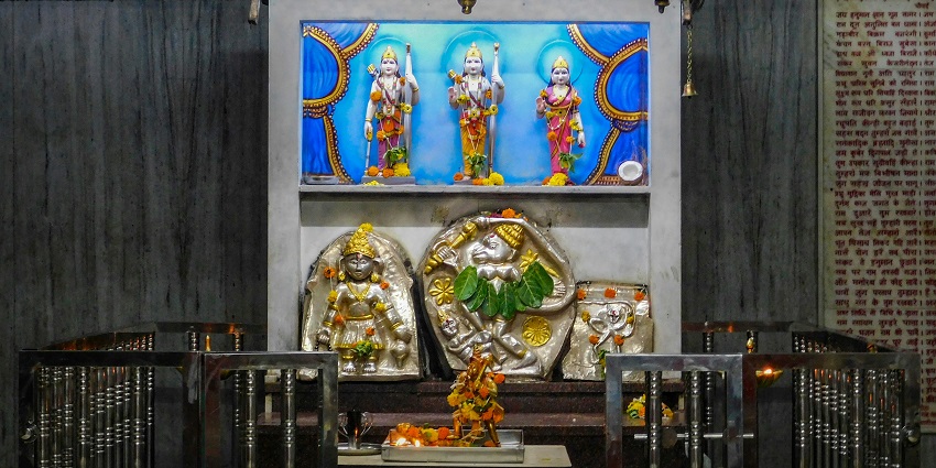 An inside view of Sri Venkateswara Swami Temple, one of the top temples in Chittoor.