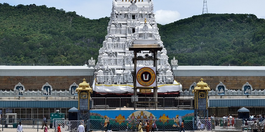 Sri Venkateswara Temple in Andhra is a stunning pilgrimage site with deep religious significance