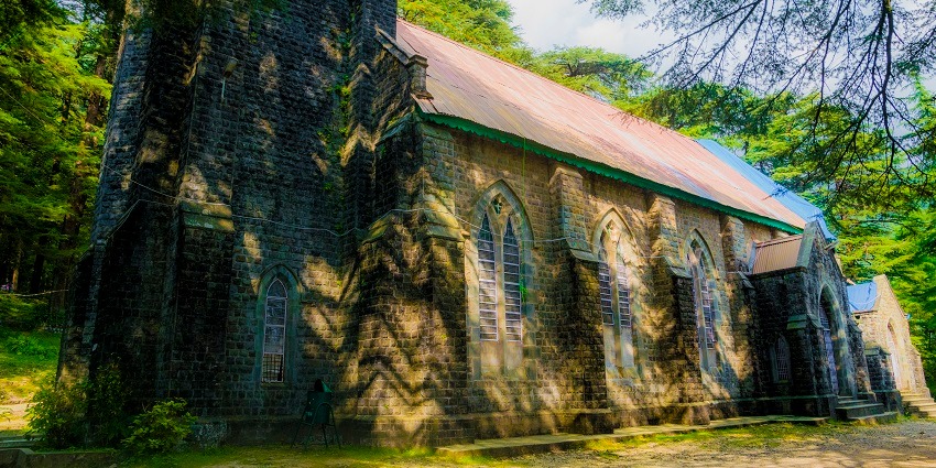 Offer prayers at the sacred St. John in the Wilderness Church located in McLeod Ganj.