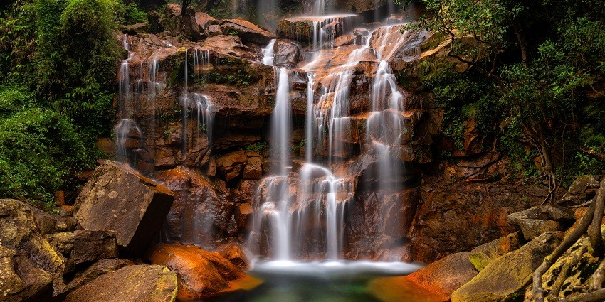 Sua ludong waterfalls is one of the best Jantia hills waterfalls for thrill seekers