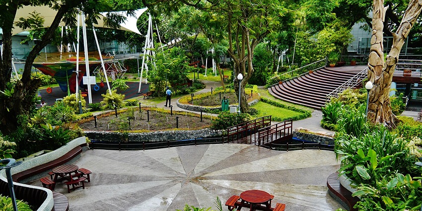Sultan Park is one of the best places to visit around Bandos Maldives Island for all.