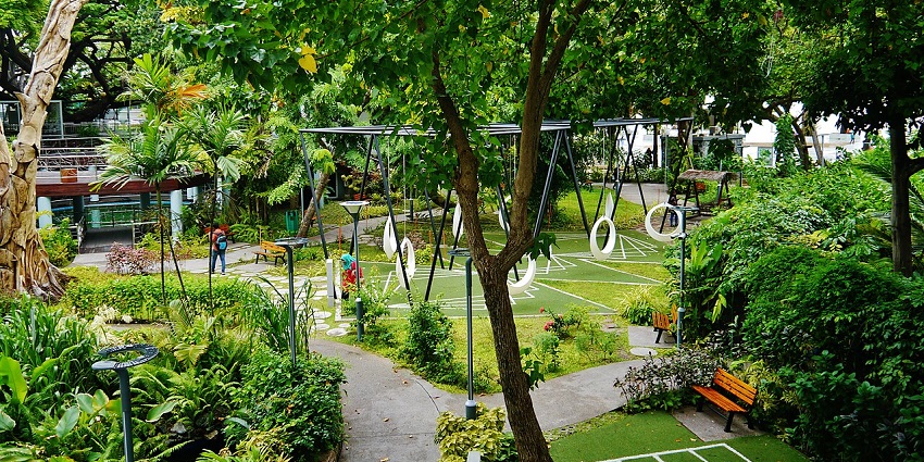 Beautiful Image of the iconic Sultan Park in Male—Things to do in Male