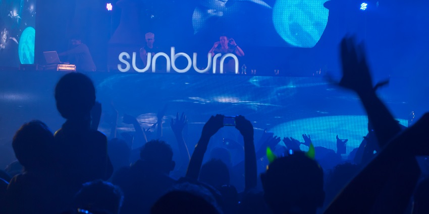 Enjoy Sunburn Festival, a stunning music festival held every year at Vagator Beach in Goa