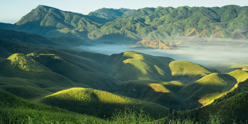 These hills showcase their utmost beauty in the summer months when the wildflowers bloom