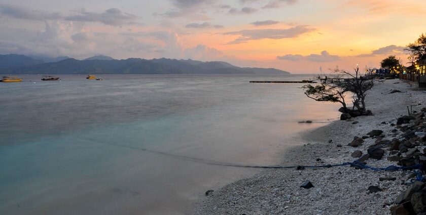 Visitors can experience the vibrant Gili Trawangan nightlife at its lively clubs and bars.