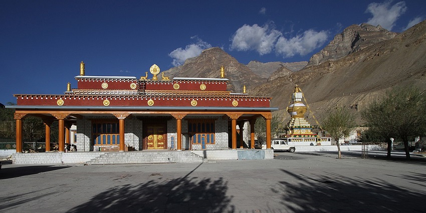 Offer prayers at the sacred Tabo Monastery on your visit to the majestic Tabo Caves.