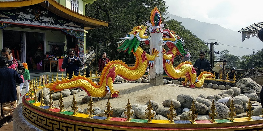 Tashi View Point is well-known for providing some of the best sunrise and sunset views.