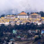 Scenic snapshot of the beautiful Tawang Monastery–best places to visit in Tawang