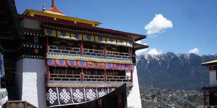 Tawang Monastery is a spiritual hub offering relaxation amid a tranquil ambience.