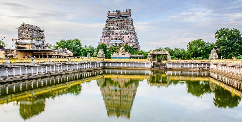 A mesmerising view of the Kotappakonda Temple, one of the best temples in Guntur.