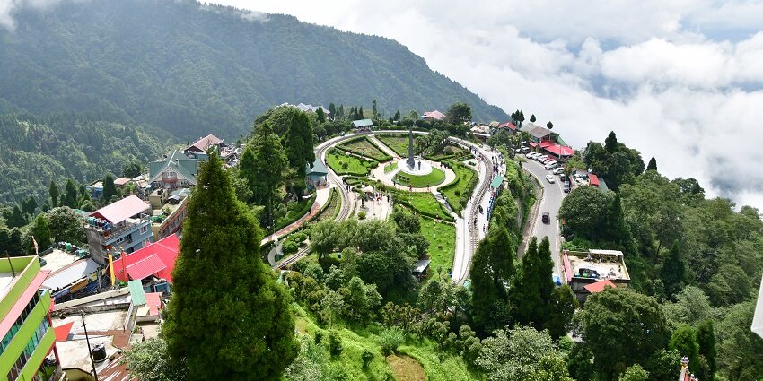 The Batasia Loop, listed in the UNESCO World Heritage, is a must-visit destination.