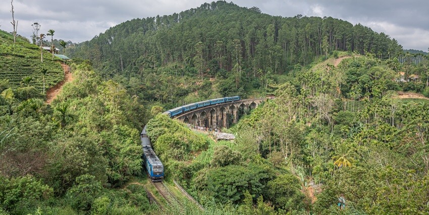 The Nine Arches Bridge is a monument showcasing architects related to the colonial days.