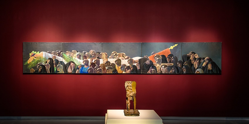 Look out for the local artworks at Third Lane Gallery, one of the art galleries in Dubai.