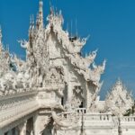 The White Temple is a marvellous symbol of tranquillity and architecture in Thailand.